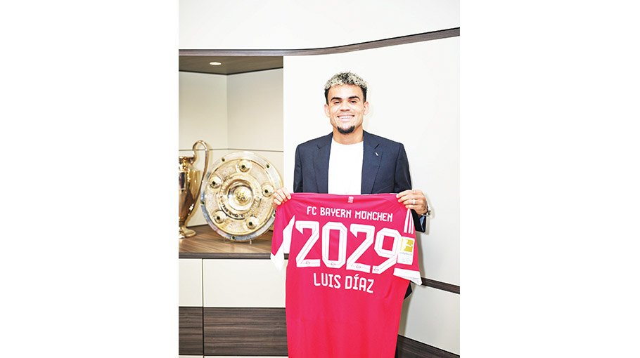 Bayern sign Luis Diaz from Liverpool
