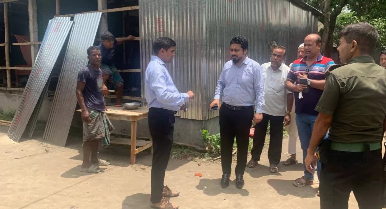 Govt repairs Hindu homes damaged in mob attacks in Rangpur's Gangachara