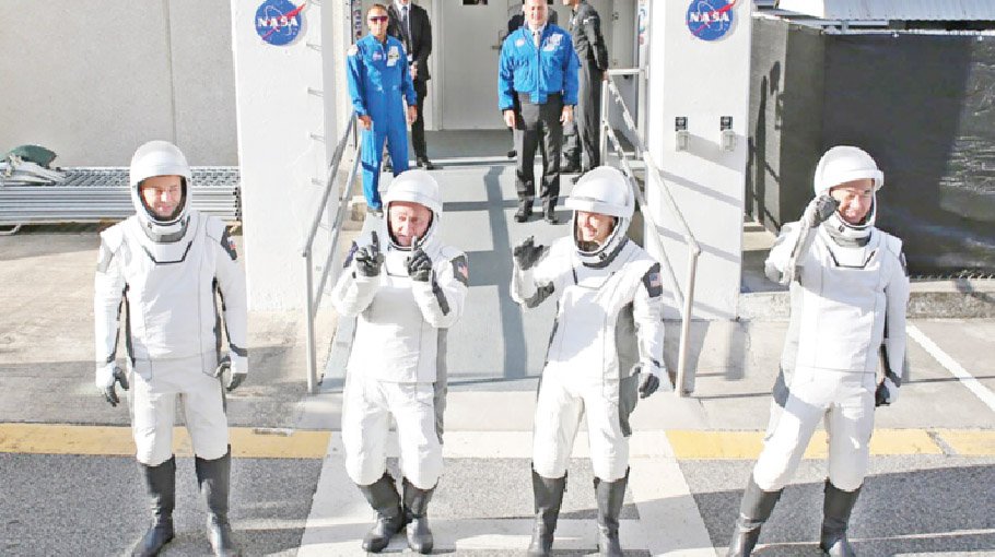 SpaceX Crew Dragon docks with International Space Station