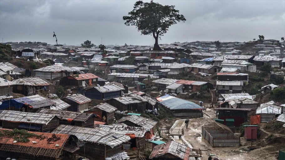 Rohingya woman held with firearms