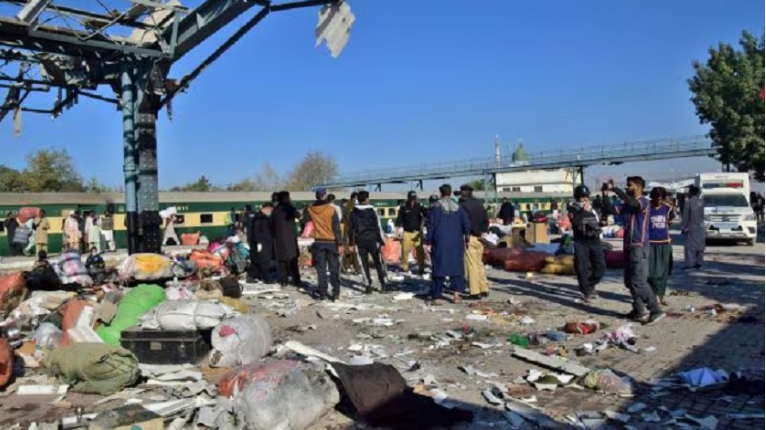 Pakistan suspends train services after railway bombing in Balochistan
