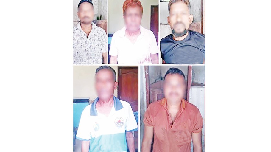 5 AL, BCL men arrested  in Rangpur city