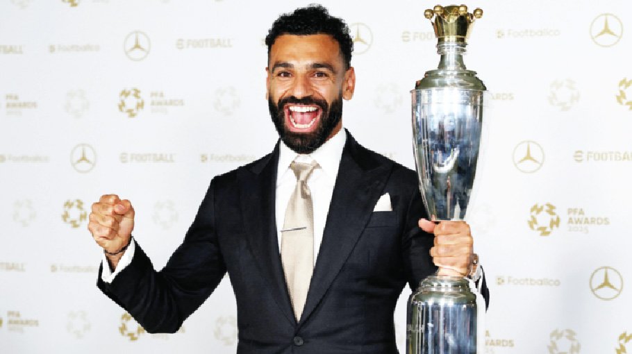 Salah wins PFA Player of Year Award again 
