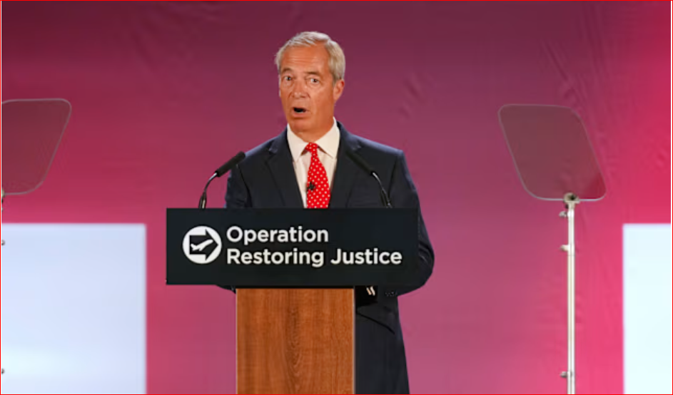 UK hard-right Reform party says it will mass deport migrants if it wins power