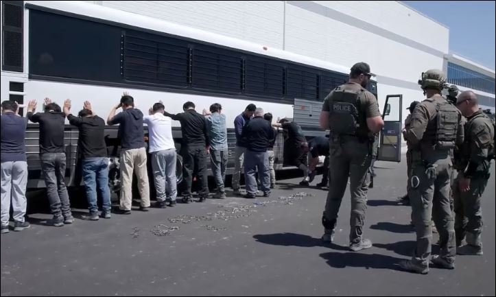 S Korea asks US to let detained workers leave without handcuffs