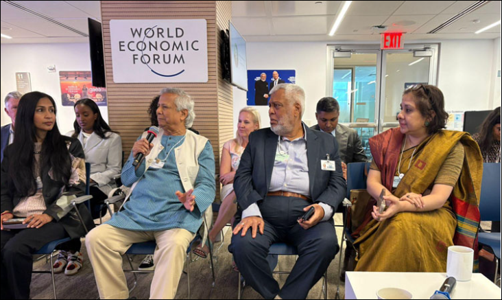 Dr Yunus joins meeting of public-private sector leaders on social innovation