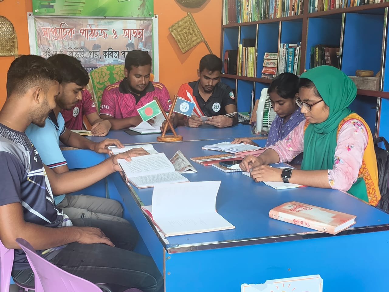 Oxygen Library spreading light of knowledge in Thakurgaon