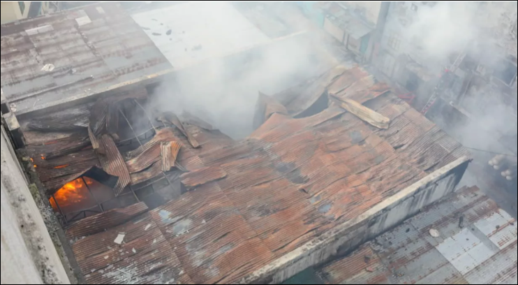 Door of chemical godown broken open at Shialbari fire site