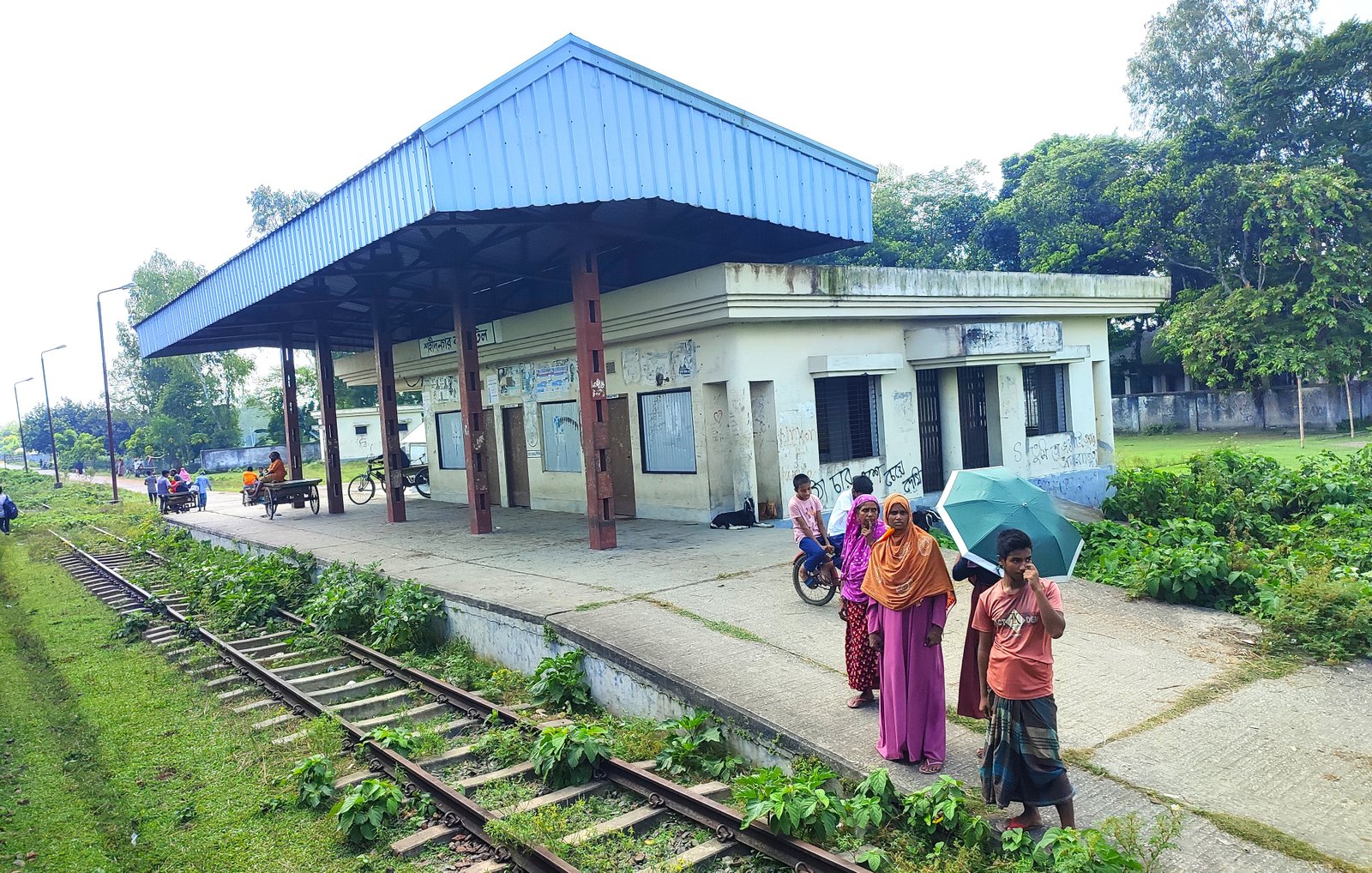 Passengers suffer as local train service remains suspended