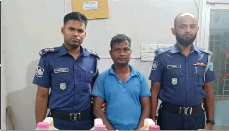 Drug dealer arrested with liquor