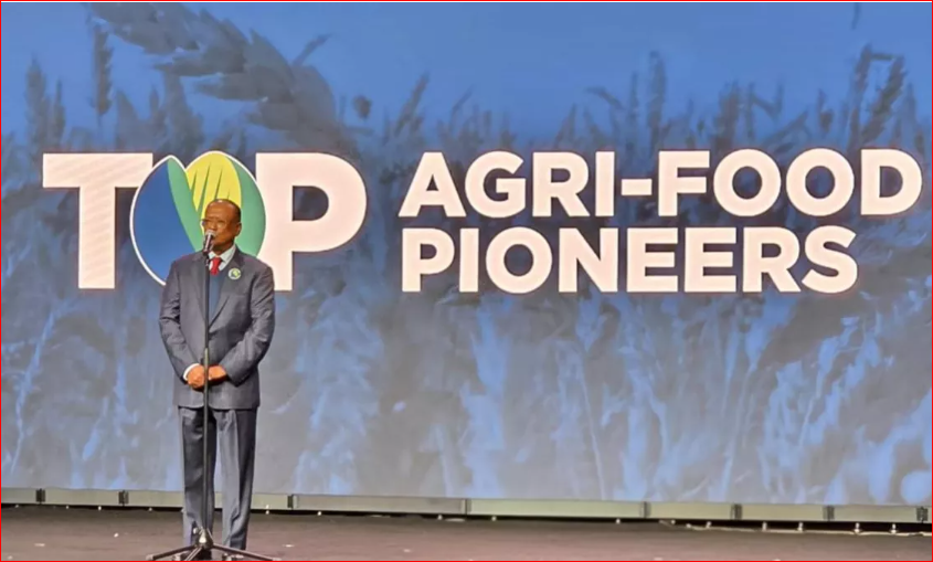 Abdul Awal Mintoo awarded Top Agri-Food Pioneer