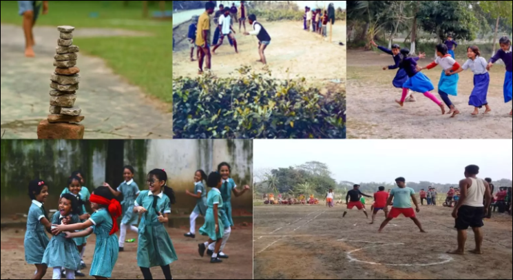 Village Games: Magical Childhood of Bangladeshi Children in Winter