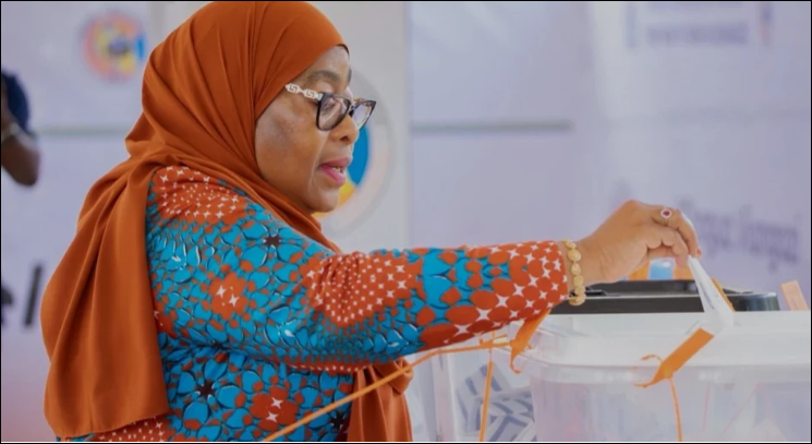 Tanzania President Hassan wins disputed election with over 97pc of votes