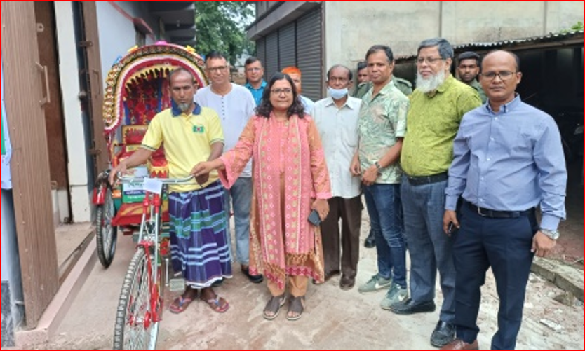 Rickshaws and scholarships drive hope in Faridpur Char area