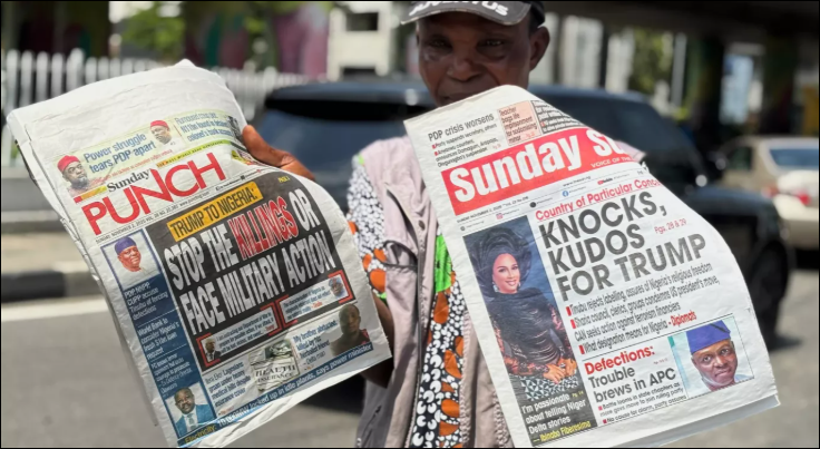 Nigeria rejects US military threat over alleged Christian persecution