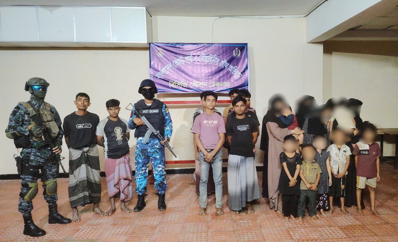 Coast Guard, Navy rescue 25 victims from human traffickers in Teknaf