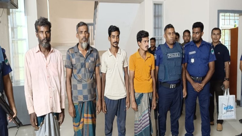 Five kidnapped 23 days ago rescued in Jibannagar