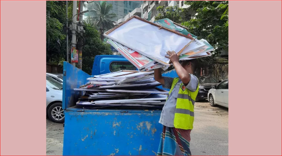 DNCC removes 125,000 illegal banners, festoons in a month