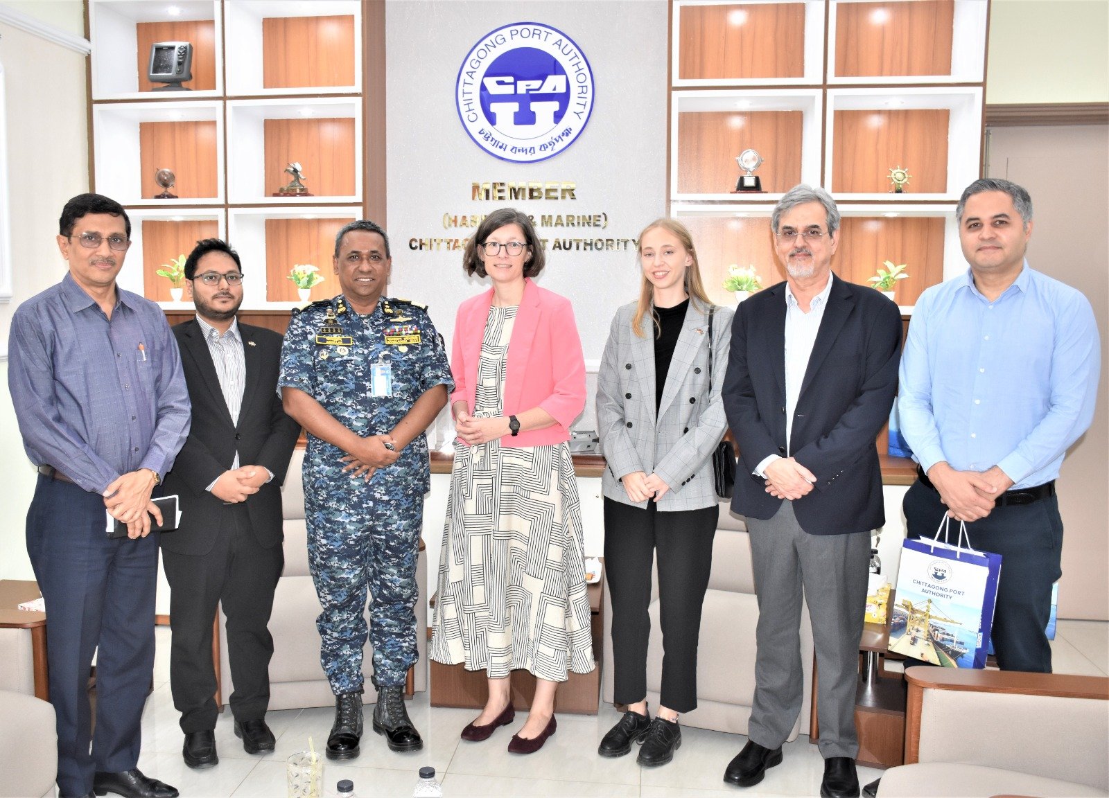 German Deputy Ambassador  Kirsten visits Ctg Port