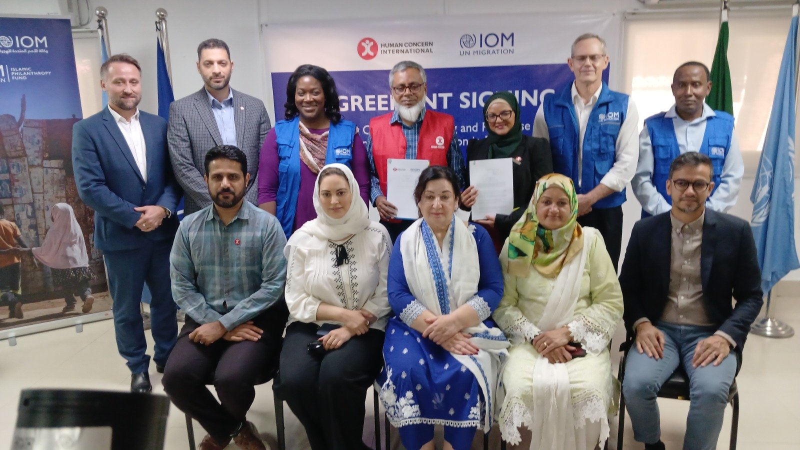 IOM, Human Concern USA ink jt project to prevent human trafficking