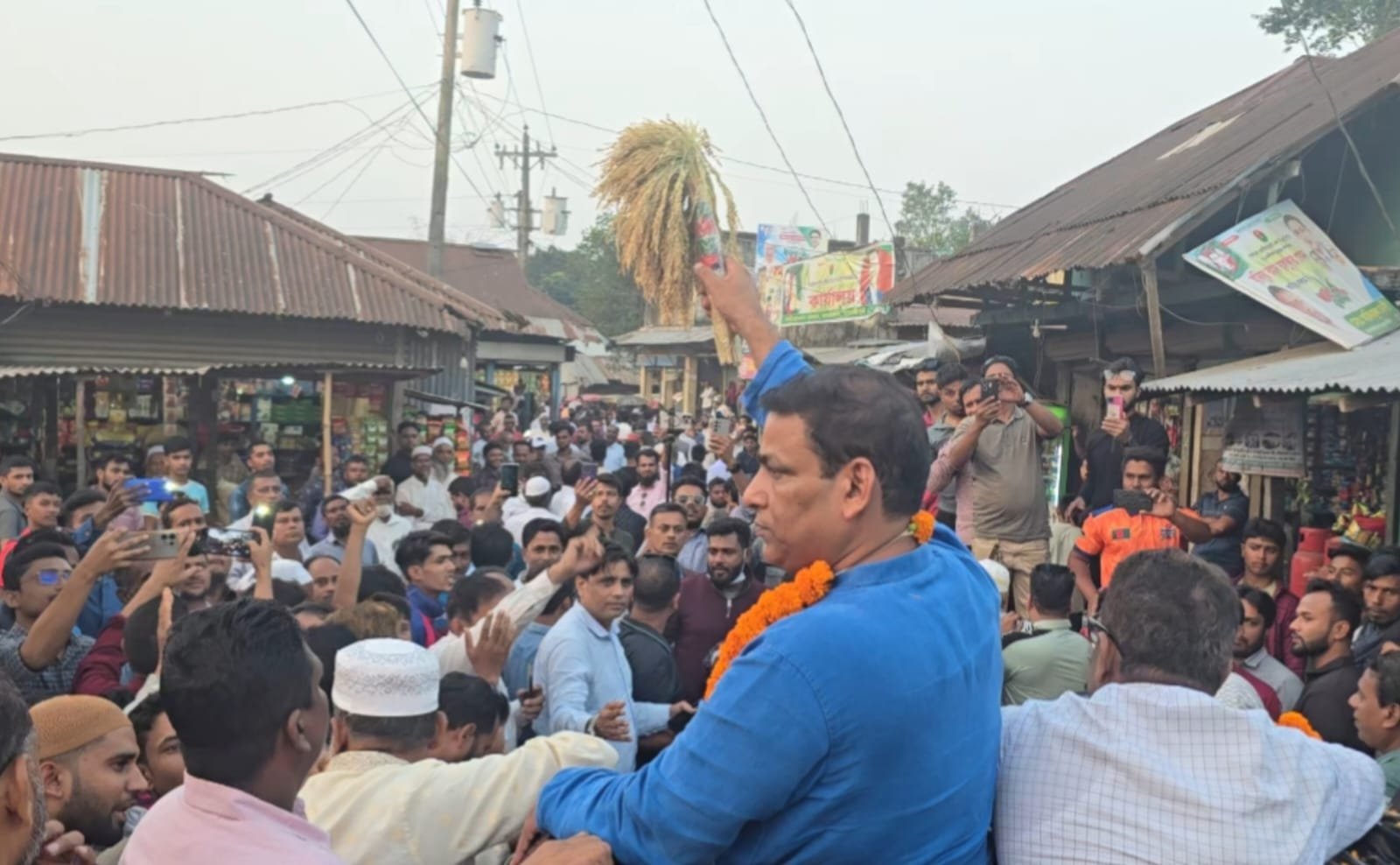 BNP candidate Khokon Talukder continues campaigns in Madaripur-3 seat