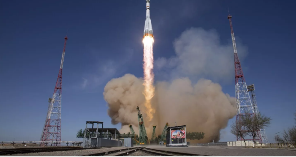 US-Russian trio begins 8-month stay aboard International Space Station