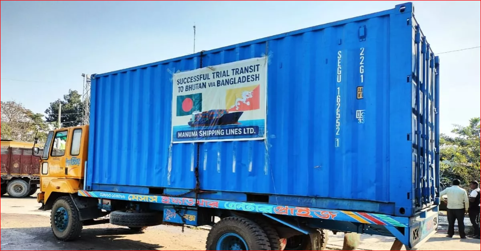 Bhutan’s first Thailand transshipment stuck as India blocks road transit