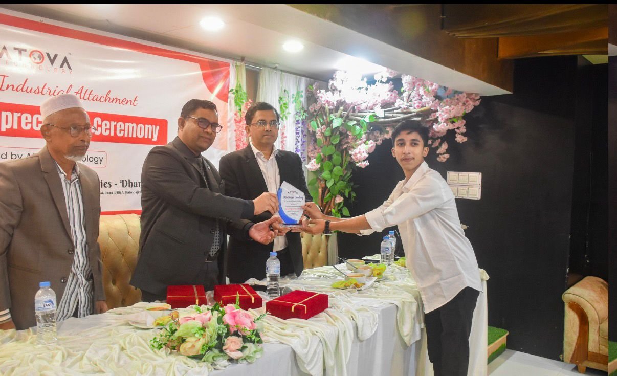 Atova Technology hosts farewell and appreciation