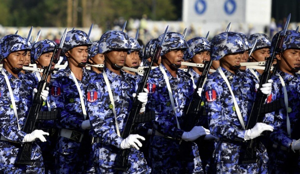 Critics of army rule in Myanmar stage a silent strike against upcoming election