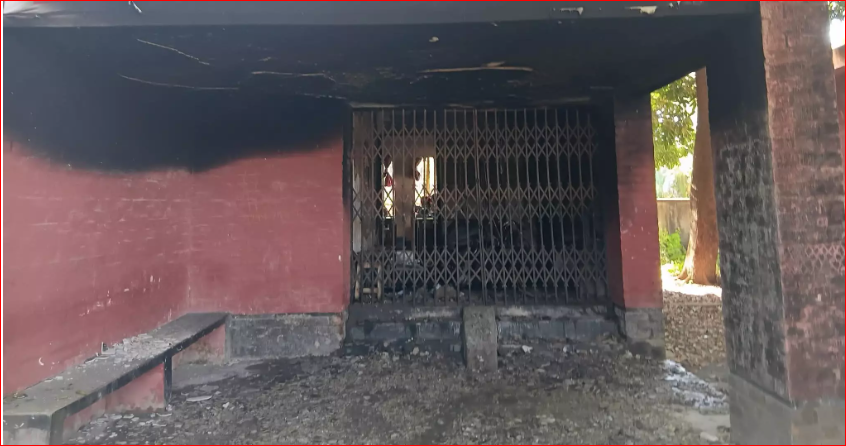 Grameen Bank office set fire in Feni