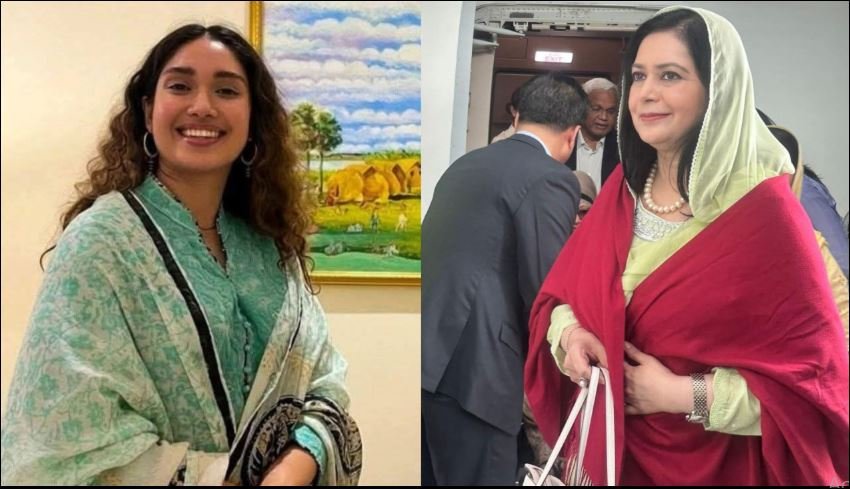 Zubaida, Zaima reach Gulshan residence