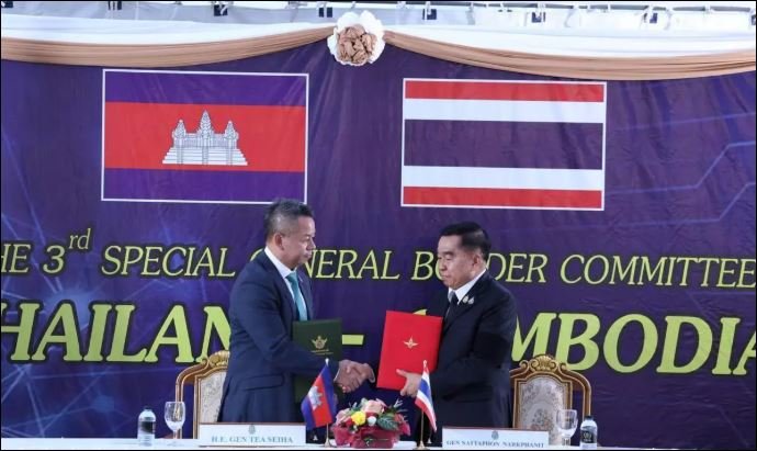 Thailand and Cambodia agree to ceasefire to stop border clashes
