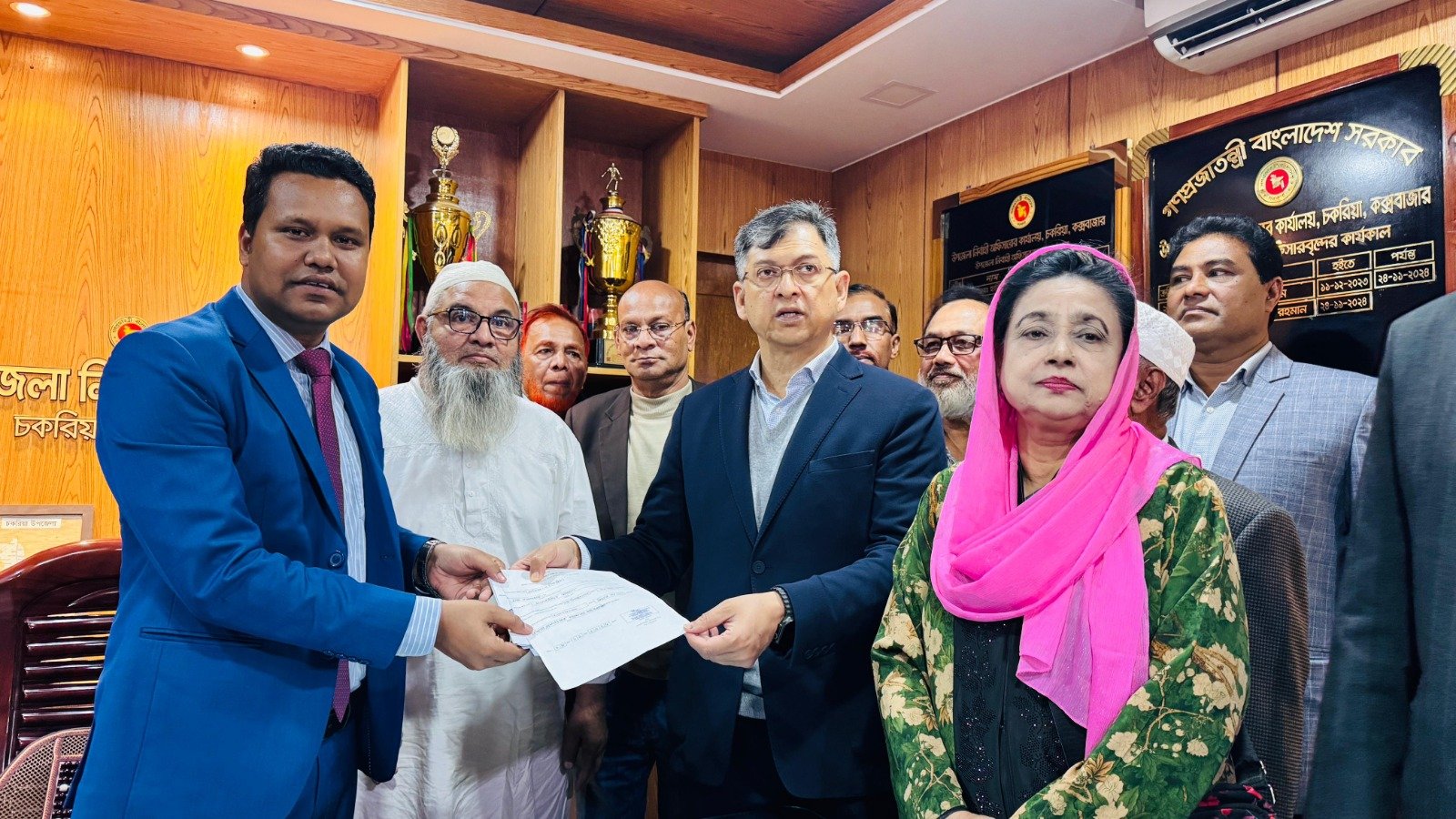 BNP leader Salahuddin submits nomination papers for Cox’s Bazar-1 constituency