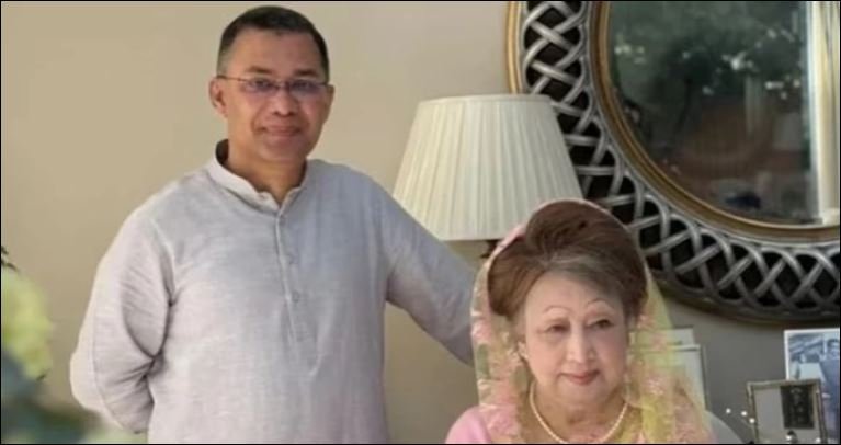 Tarique, other family members were by Khaleda’s side during her demise