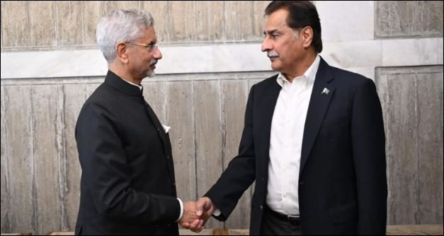 Pakistan speaker, Indian foreign minister exchange greetings