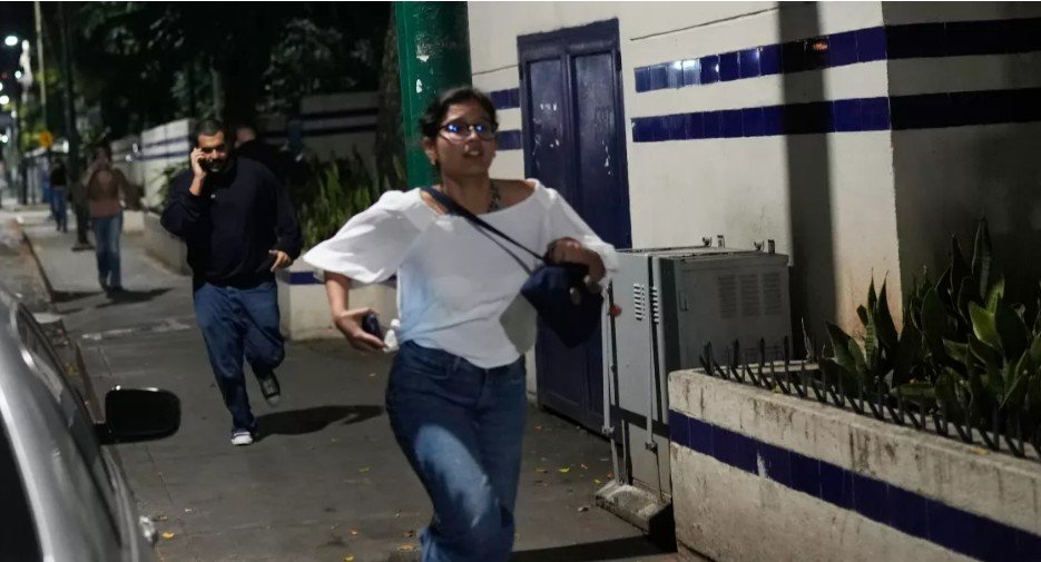 Multiple explosions, low-flying aircraft reported in Venezuela’s capital