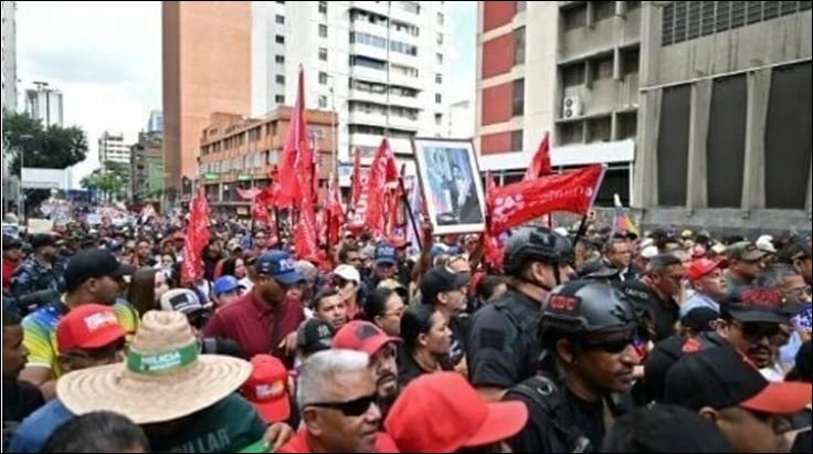 Maduro son calls on deposed leader's supporters to stage protests