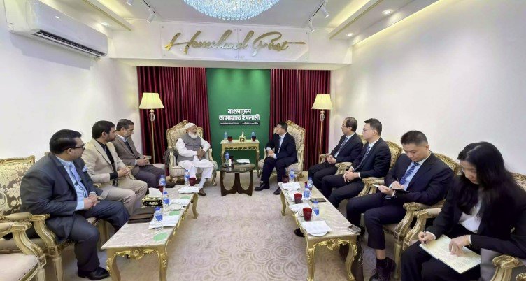 Chinese envoy meets Jamaat Ameer