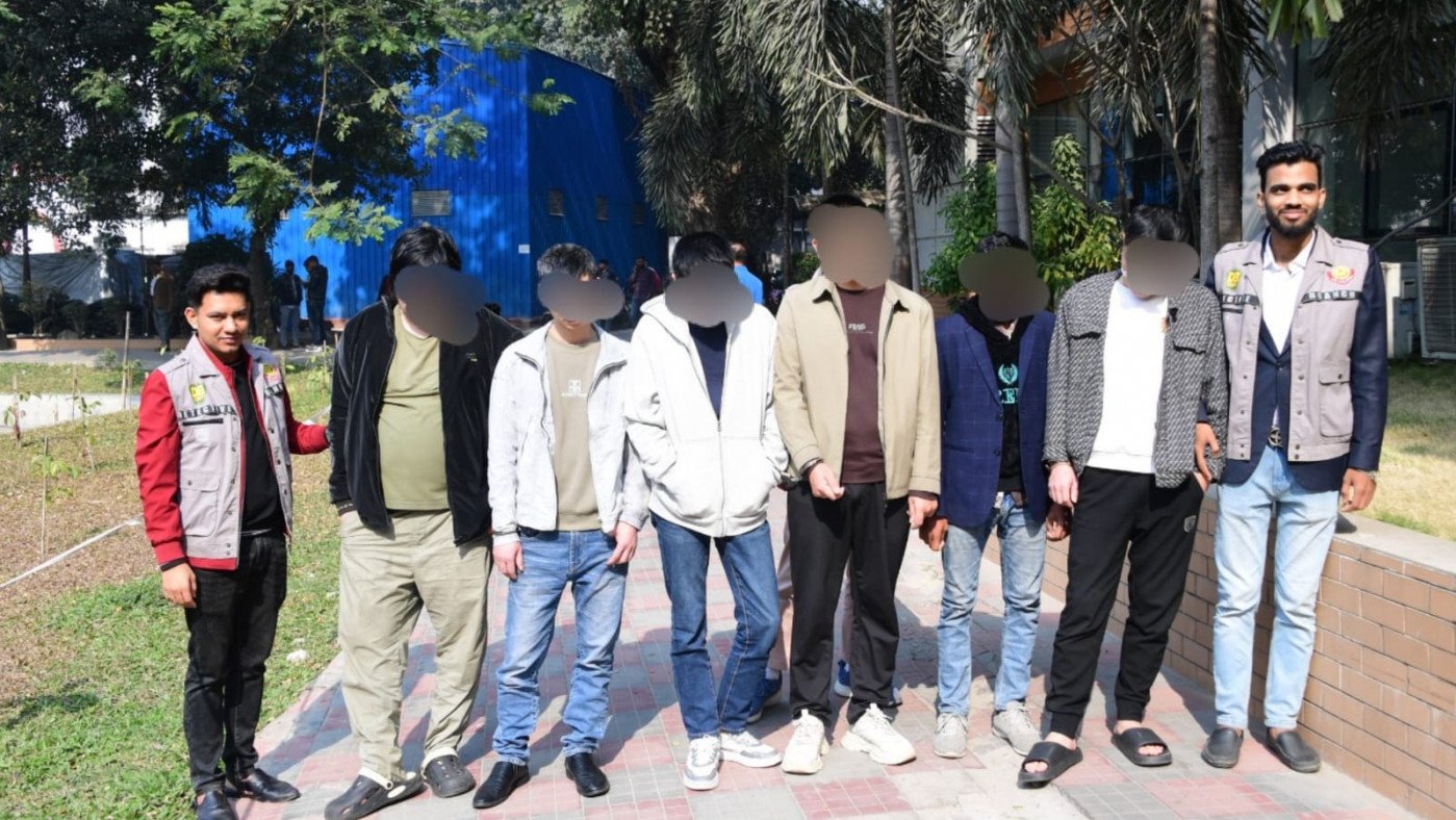 5 Chinese nationals among 8 held over Telegram-based scam