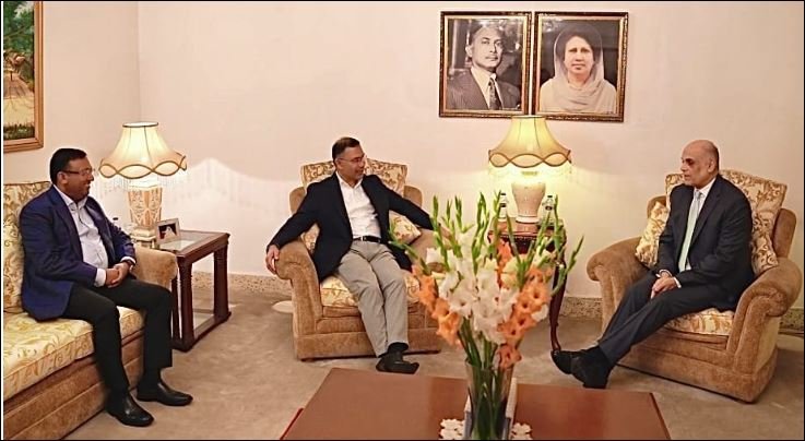 Brazilian Ambassador meets Tarique Rahman