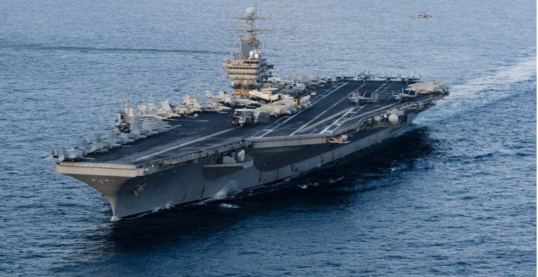 US says it shot down Iranian drone approaching aircraft carrier