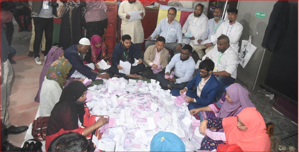 Vote counting begins as national polls ends peacefully