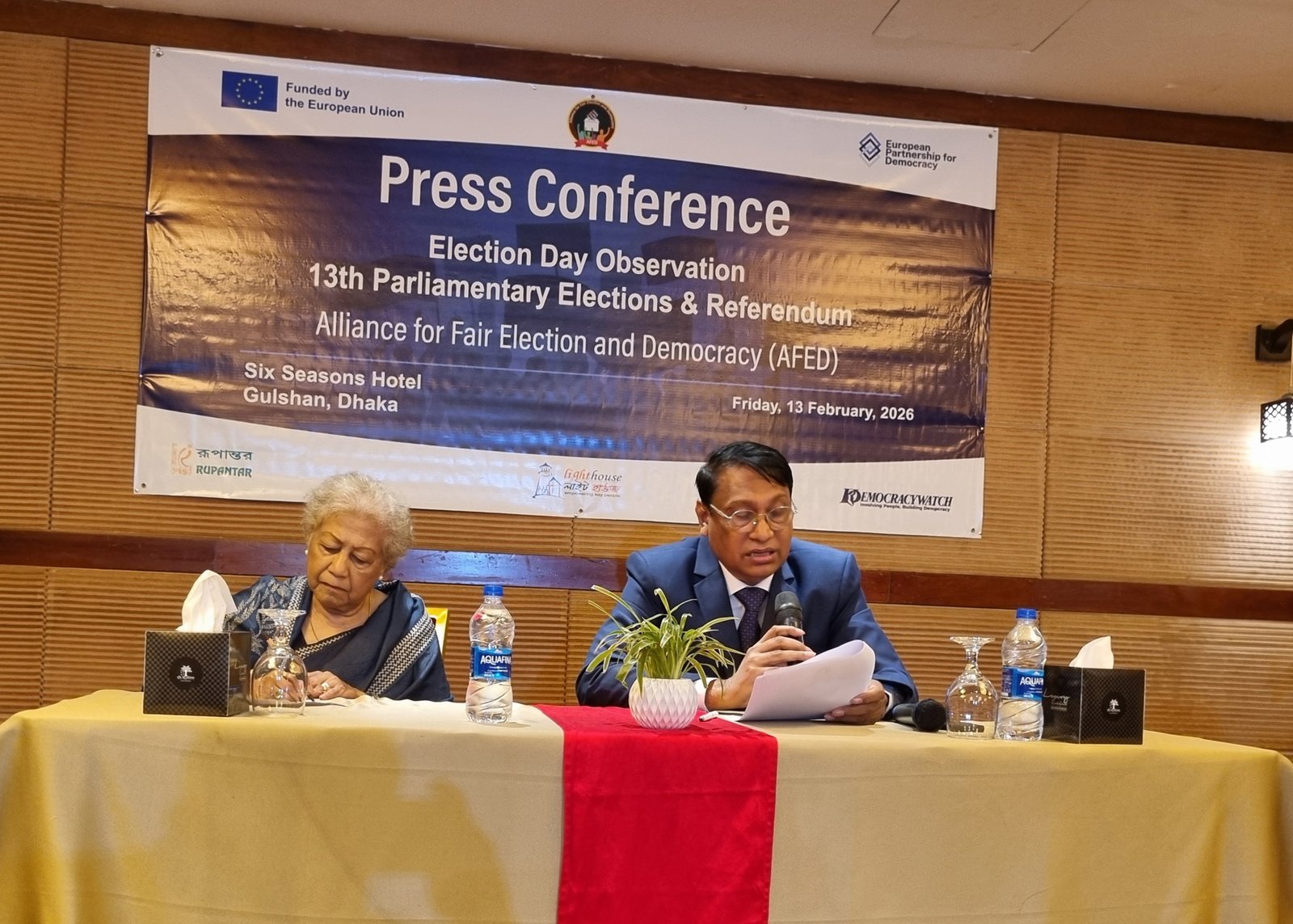 Election Day was peaceful and orderly: AFED