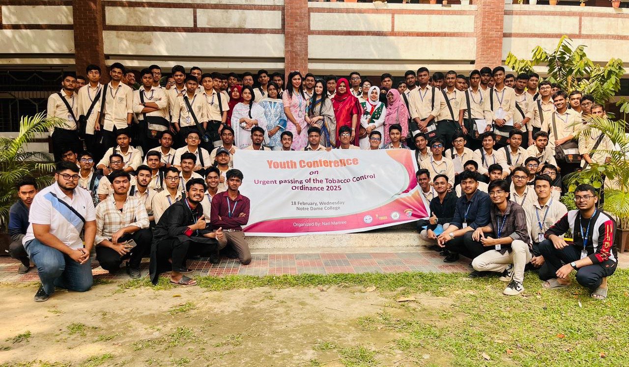 Youth demand enactment of the approved Tobacco Control Ordinance into Law