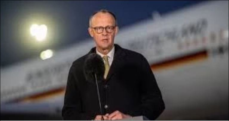 German chancellor in China to push fair trade, seek help on Ukraine war