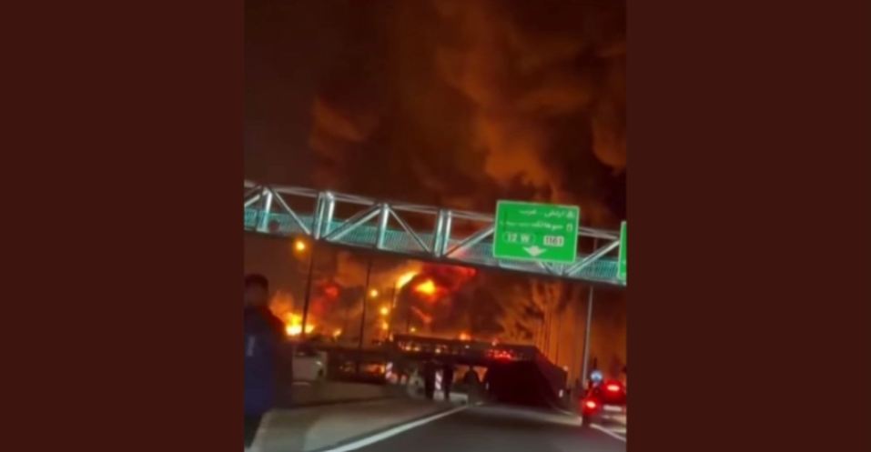 Israel strikes Tehran oil depots; Bahrain desalination plant damaged