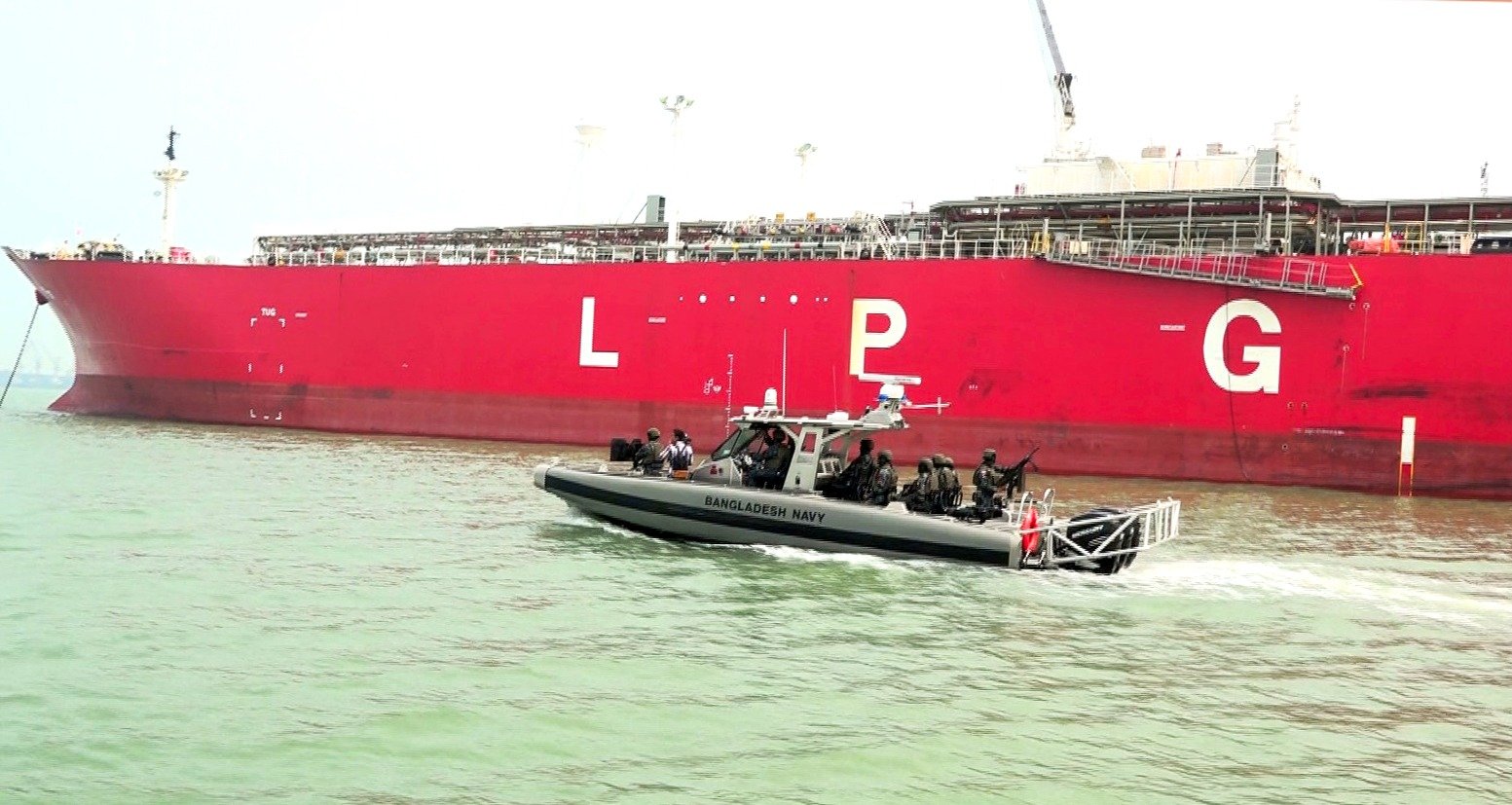 Navy strengthens security for fuel-carrying ships in Bangladesh waters