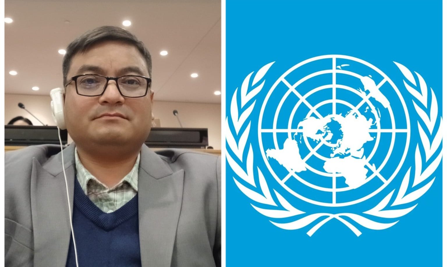 SAARC Journalist Forum president Raju Lama attends 25th session of UN CEPA.