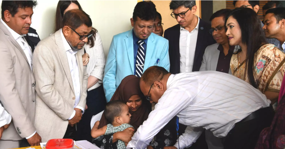 Nationwide measles-rubella vaccination campaign launched