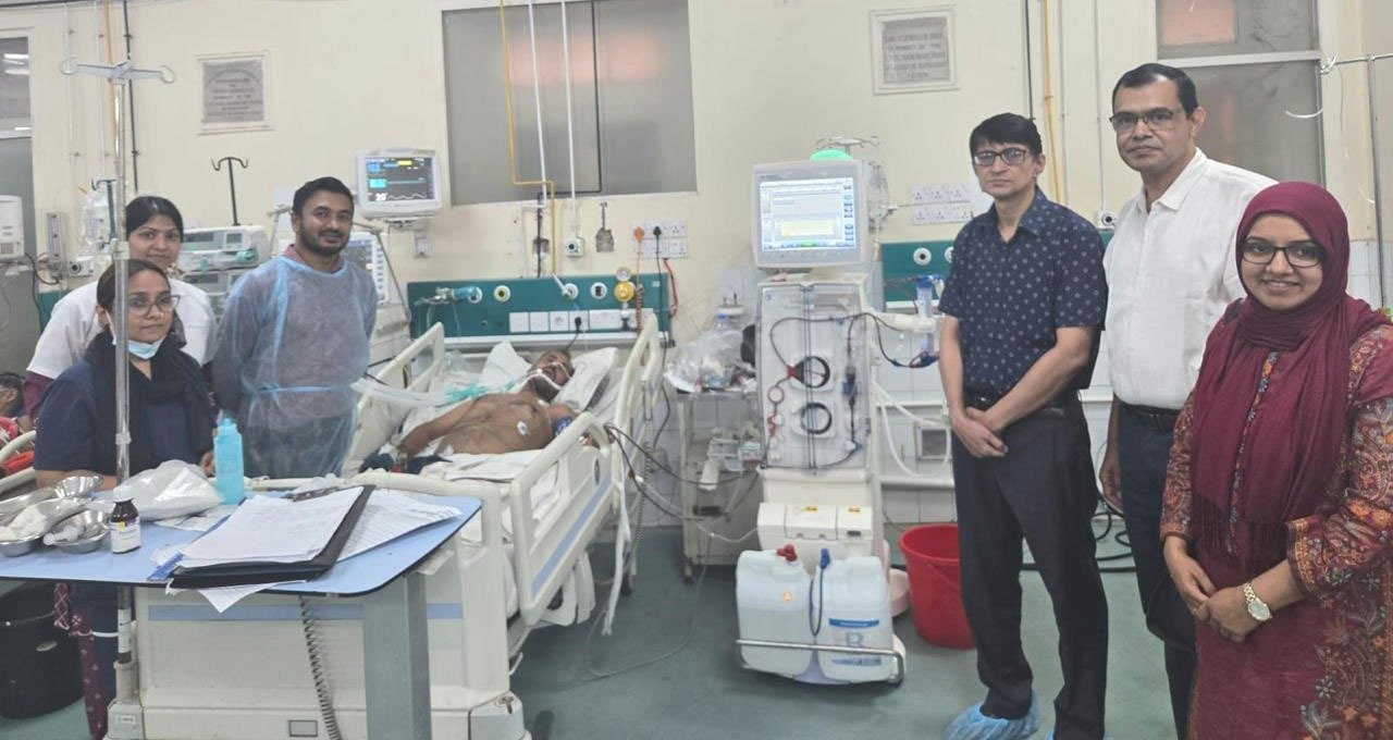 Dialysis facility launched at 250-bed Ctg general hospital